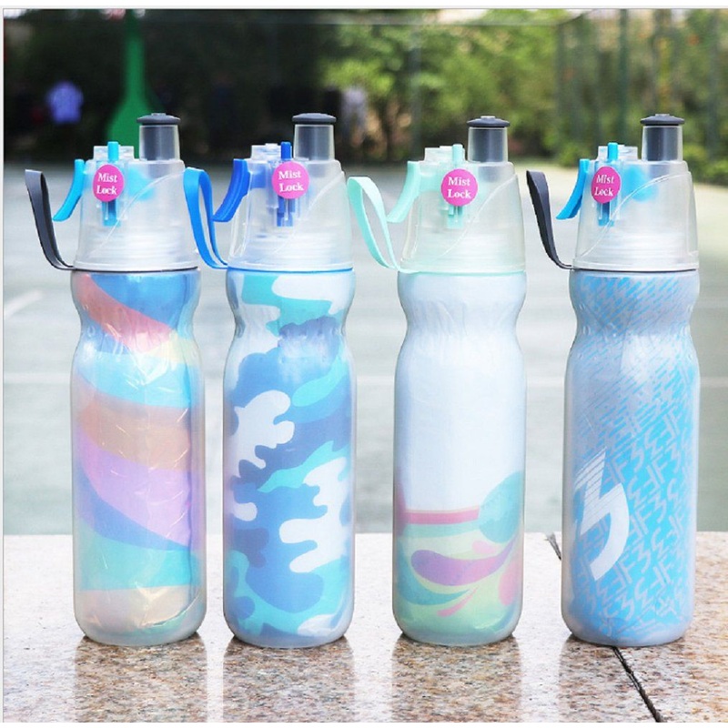 Sports Water Bottle with Mist Sprayer Leak-Proof Drinking Bottle Wbb17711 – Water Bottle and Bottle price