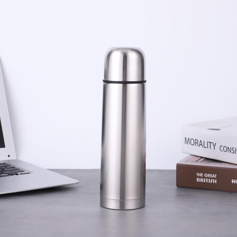 1 Liter Bullet Shaped Yerba Mate Tea Coffee Double Wall Stainless Steel Vacuum Flasks Thermoses – Water Bottles and Drinkware price