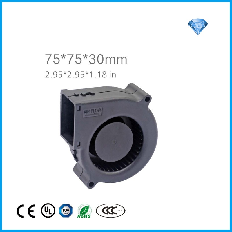 7530 9733 12032 5020 6025 DC Blower Cooler 5V 12V 24V China Factory Supplier PWM Fg for Ventilator DC Blower Fan – Ventilation Fan and Cooling Fan