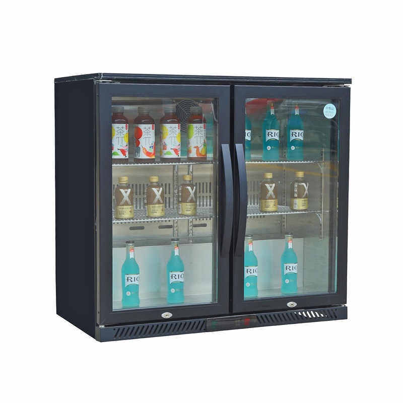 China Commercial Refrigerator Hotel Bar Cabinet Beverage Cooler with Double Door – Refrigerator and Commercial Refrigerator price