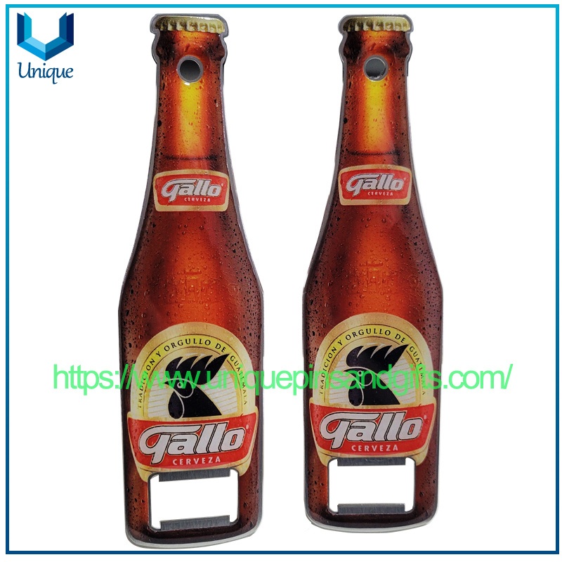 Customize Gallo Stainless Steel Bottle Opener, Dual Sides Printing with Epoxy Fashion Souvenir Gifts Magnet Beer Bottle Opener – Key Chain Bottle Opener and Key Chain price
