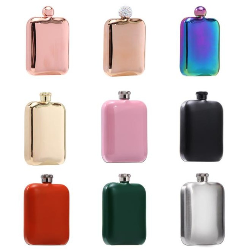 Customized 6oz Whiskey Hip Flasks Stainless Steel Wine Pot Alcohol Hip Flask – Hip Flask and Stainless Steel Hip Flask price