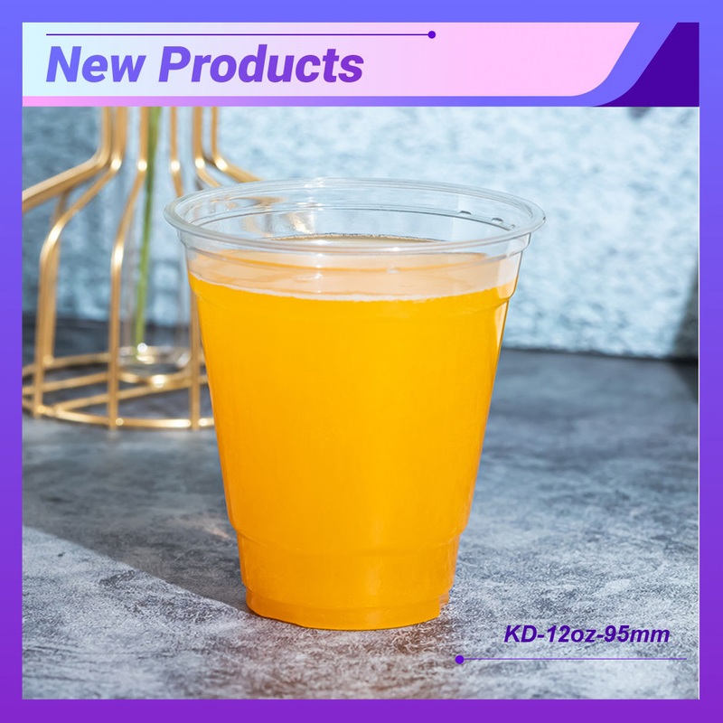 Factory Price 375ml 12oz-95mm BPA Free Good Quality Cheap Plastic Beverage Cup with Lid – Plastic Cup and Beverage Cup