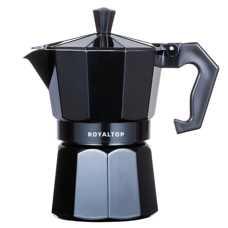Italian Stovetop Percolator Espresso Coffee Brew Maker Mini Hand Mocha Aluminium Moka Pot Set for Home Camping – Moka Pot and Moka Coffee Maker price