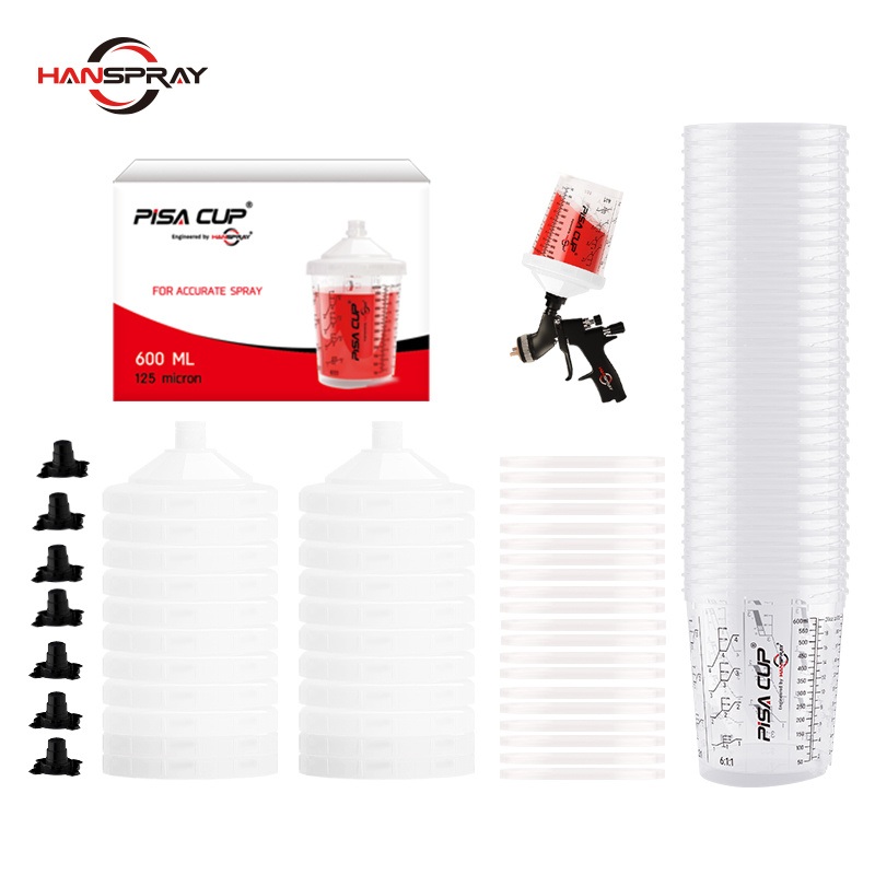 Manufacture Plastic Paint Mixing Cups 600ml Wholesale – Pisa Cup and Spray Gun Cup