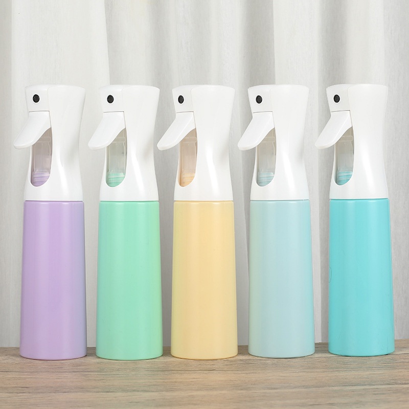 Manufacturers Supply 200ml 300ml High Pressure Continuous Spray Bottle Beauty Salon Hydrating Disinfection Water The Flowers Fine Mist Spray Plastic Bottle – Plastic Bottle and 200ml Plastic Bottle