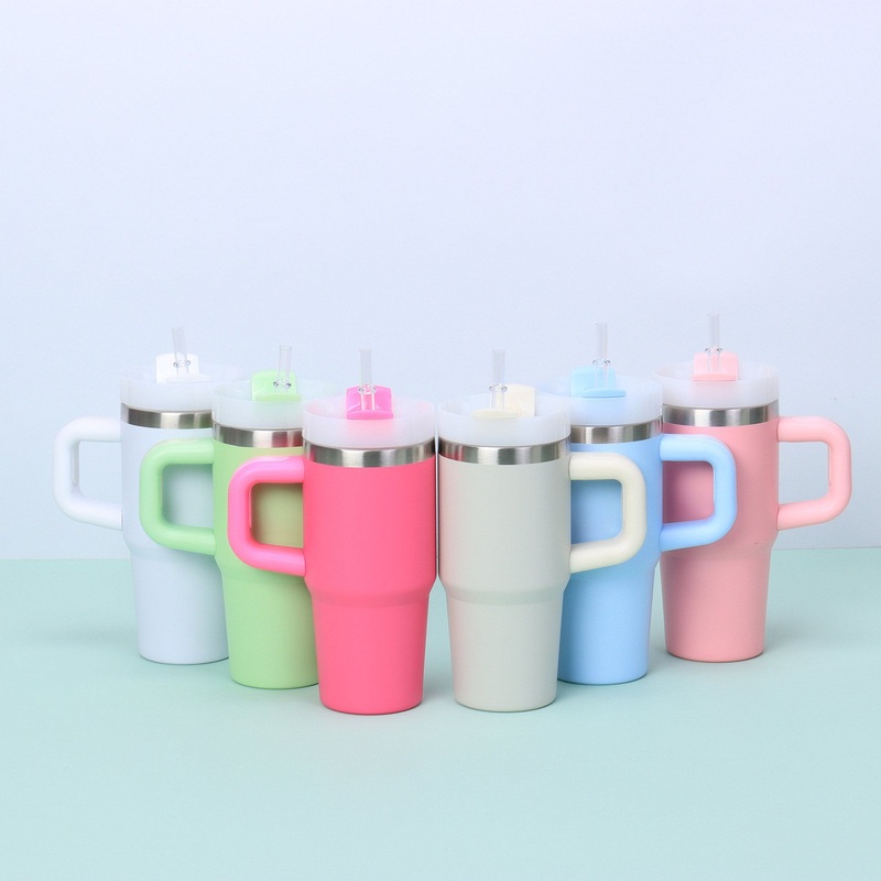 New Arrival Stainless Steel Vacuum Insulated 14oz Tumbler Cup Travel Mug with Handle – Coffee Mug and Stainless Steel Coffee Mug price