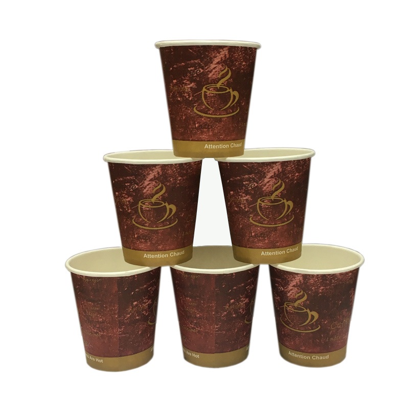 Single Wall Style Disposable Paper Cup 7oz Coffee Drinking Cups – Disposable Cups and Coffee Cup price