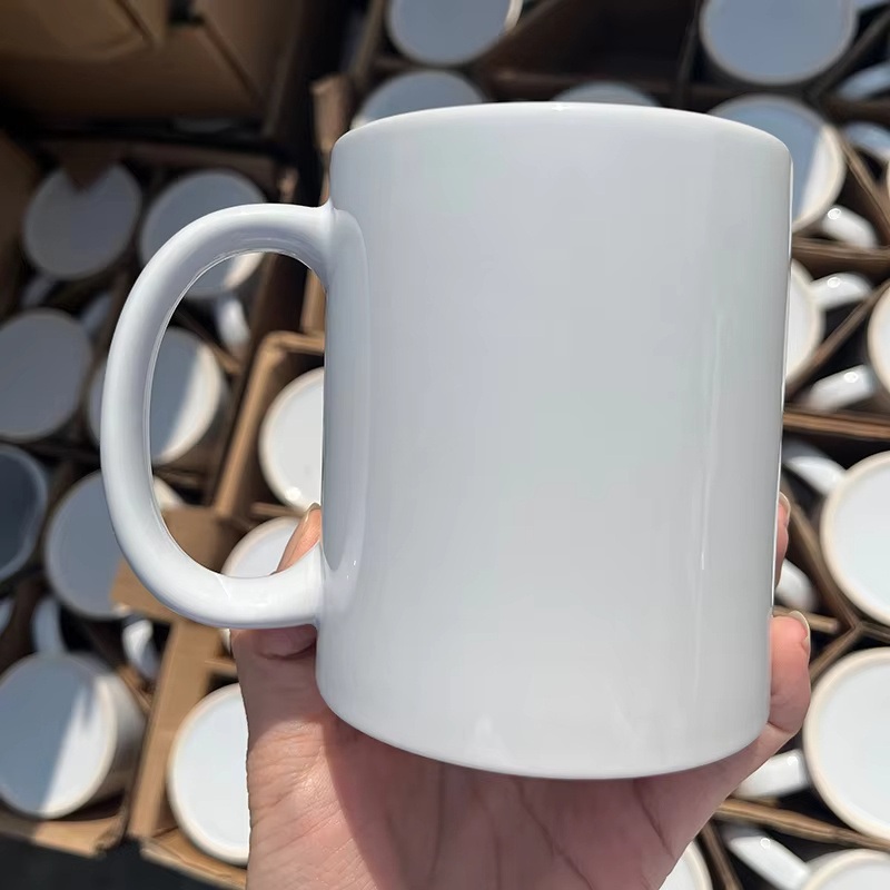 11oz Sublimation Mug Sublimation Blank Ceramic Mug Logo Printed Coffee Cup – Custom Promotional Mugs and Bulk Sublimation Mugs price
