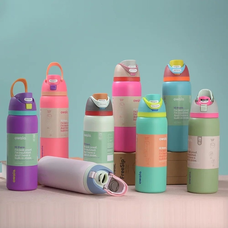 2025 New Owala Insulated Stainless Steel Water Bottle with Straw – Owala Bottle and Owala-Termo price