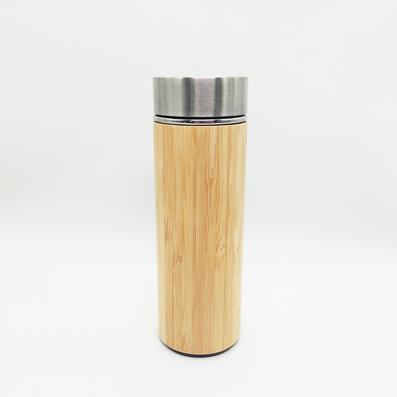 350ml Personalized Bamboo /Stainless Steel / Thermal Cup with Strainer – Bamboo Cup and Bamboo Travel Mug price