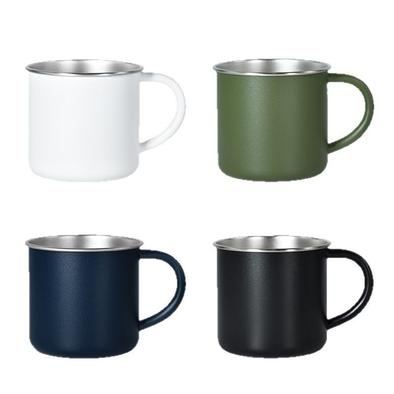350ml Single Wall Mug Classic Enamel Cup Size with Power Paint – Sports Water Mug and Water Bottle price