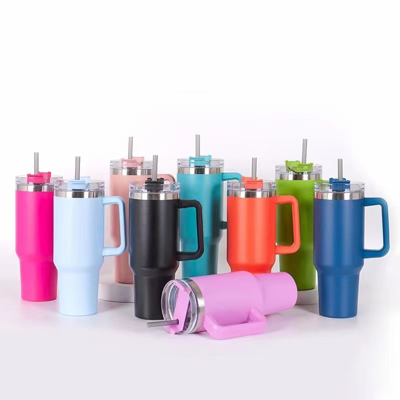 40oz New Handle Vacuum Thermos Tumbler – Stainless Steel Bottle and Water Bottle price