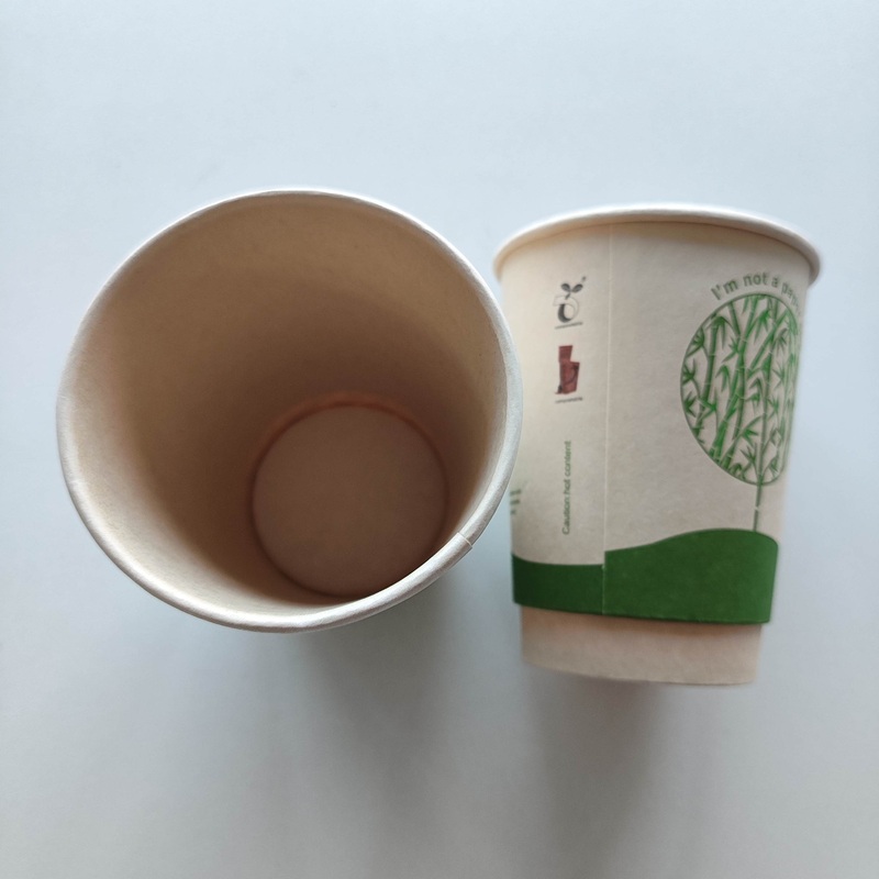 Biogradable Bamboo Paper Cup – PE Coated Paper and Cup Paper Raw Material