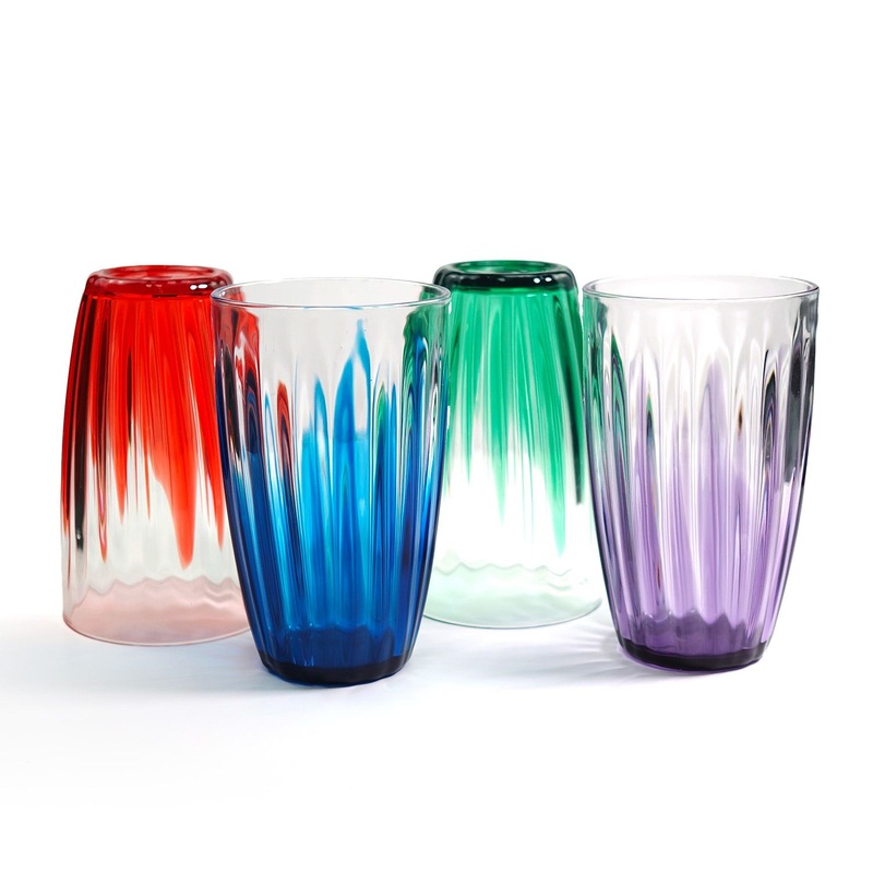 Food Grade PS Ms Acrylic Hiball 18oz 550ml BPA-Free Unbreakable Plastic Cup – Plastic Cup and Acrylic Drinkware price