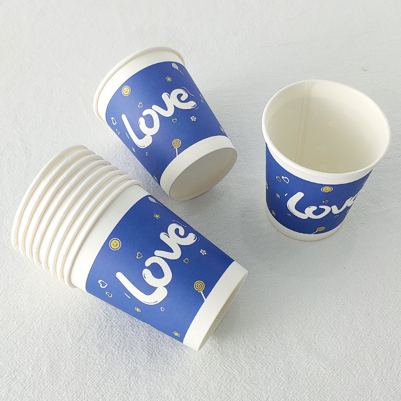 Hot Beverage Laminating Permeability Single Wall Thermal Insulation Paper Cups – Tea Paper Cup and Hot Coffee Cups price
