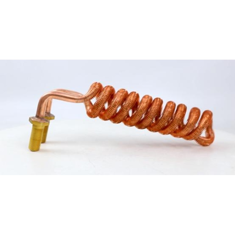Non-Standard Custom Copper Spiral Fin Tube Cooling Tube Coil Cooling Coil Heat Exchanger Cooler L/U Type – Heat Exchanger Tube and Cooling Coil