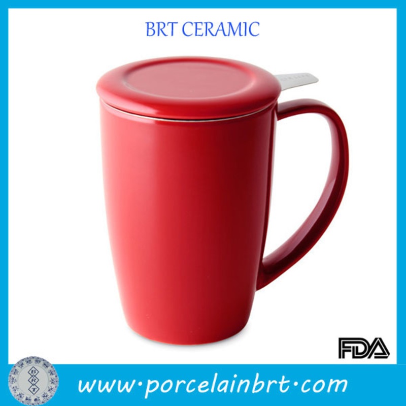 Red Tea Mug with Stainless Steel Infuser – Tea Mug and Cup Mug price