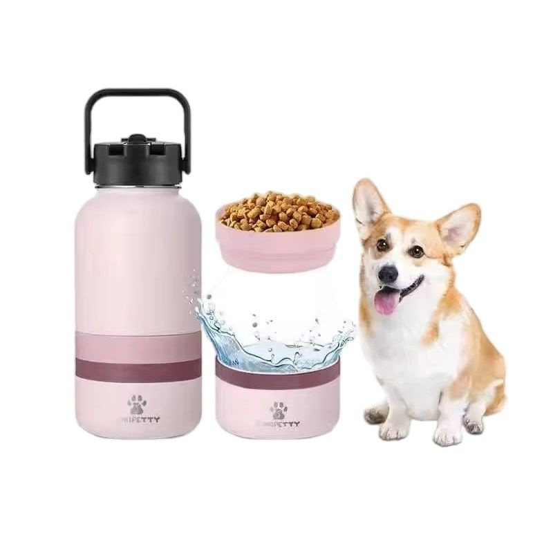 Versatile 3-in-1 Dog Water and Food Bottles & Dispenser for Pets – Travel Dog Water Bottles and Pet Bottles price