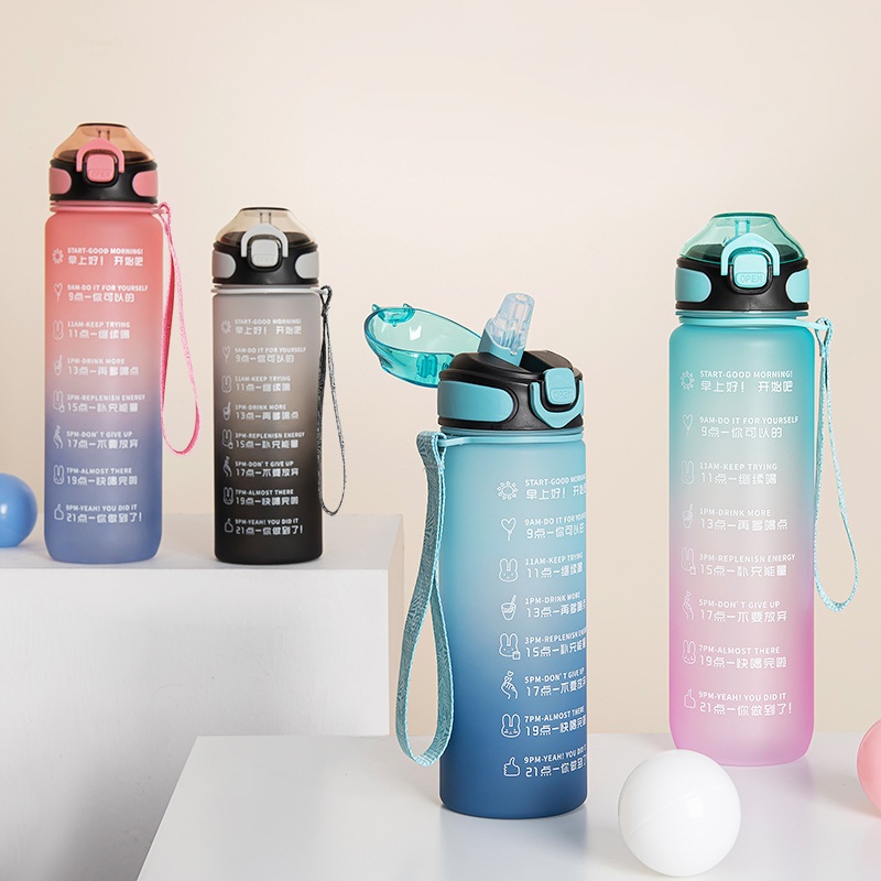 Wholesale Tritan Sealed Leak Proof Sports Kettle 1000ml Frosted Water Bottle – Water Bottle for Camping and 1000ml Tritan Water Bottle price