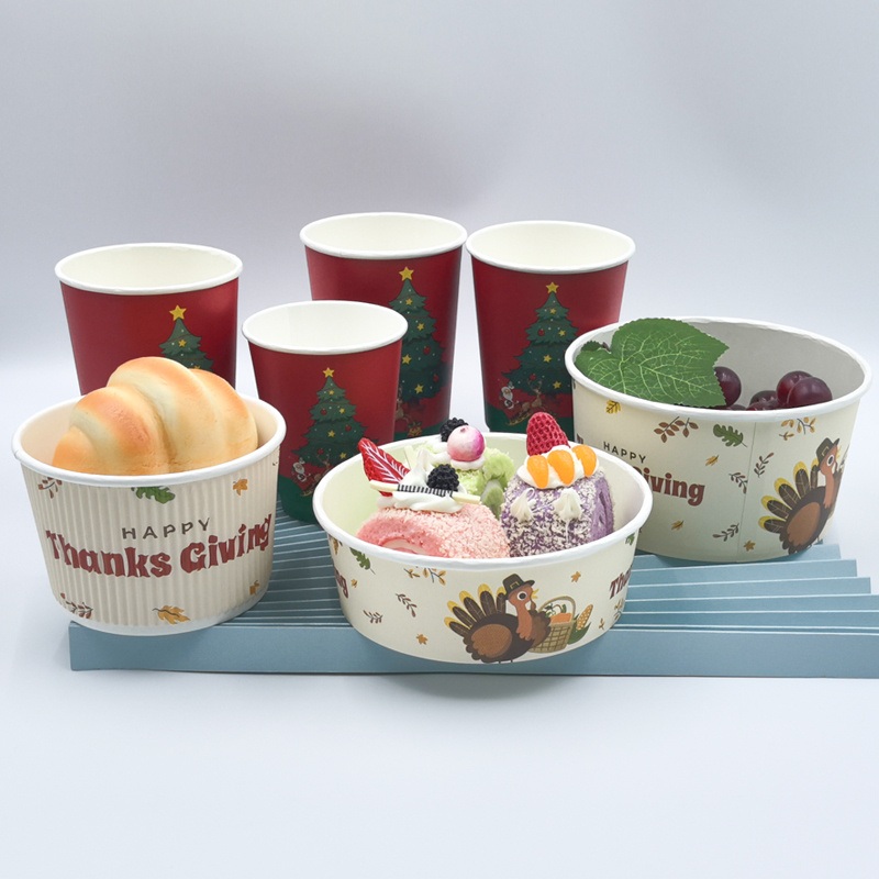 WM20 8oz Ripple Wall Disposable Plastic Tea Ice Cream Biodegradable Water Beverage Coffee Biodegradable Bubble Plates Custom Printed Cardboard Paper Cup – Cup and Hot Cup price