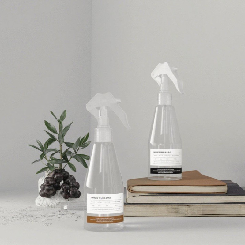200ml Transparent Pet Round Spray Bottle Small Sterilizing Water Bottle with Round Shape for Watering Can Garden Use – Transparent Pet Bottle and Round Spray Bottle