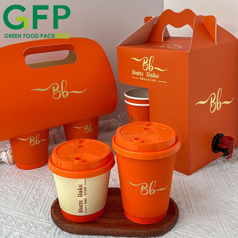 2025 4oz 7oz 8oz 12oz 16oz Disposable Double Wall Paper Cup for Hot Drink Biodegradable Custom Logo Accept for Coffee Cup – Paper Cup and Coffee Cup price