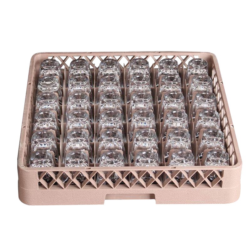 36 Grids Cup Holder Tumbler Basket Wine Glass Organizer Rack Restaurant Supplies – Dishwasher Basket and Dishwasher Tableware Rack price