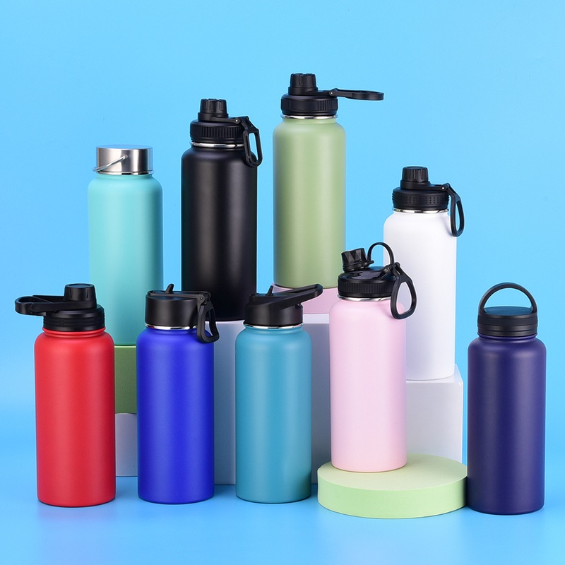 950ml Eco Friendly 32oz Gym Drink Sport Vacuum Double Wall Insulated Stainless Steel Flask Water Bottle – Flask Water Bottle and Stainless Steel Flask price