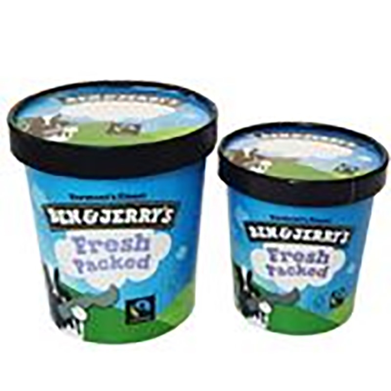 Disposable Customized Take out Ice Cream Paper Cups with Lid and Spoon – Ice Cream Cups and Ice Cream Paper Cup price