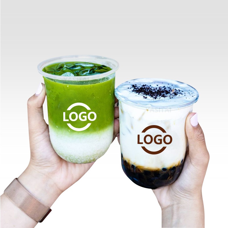 Disposable U Shape Plastic Cup Round Bottom with Lid Pet Cup – Disposable Cup and Pet Cup price