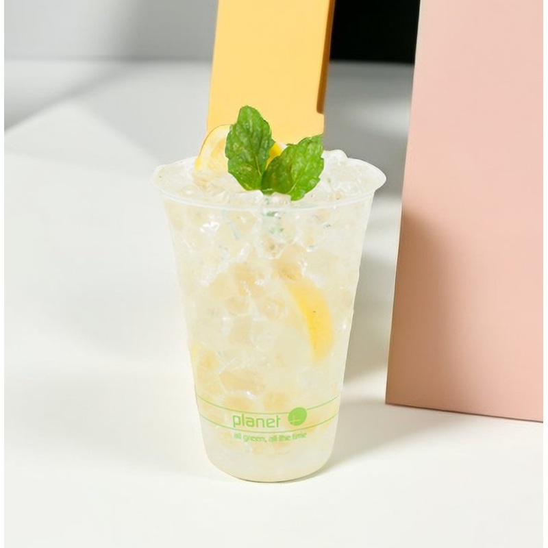 Eco Friendly 100% Biodegradable Compostable PLA Cornstarch Clear Disposable Plastic Smoothie Coffee Cold Drinking Cups Wholesale – Cup and PLA Cup price