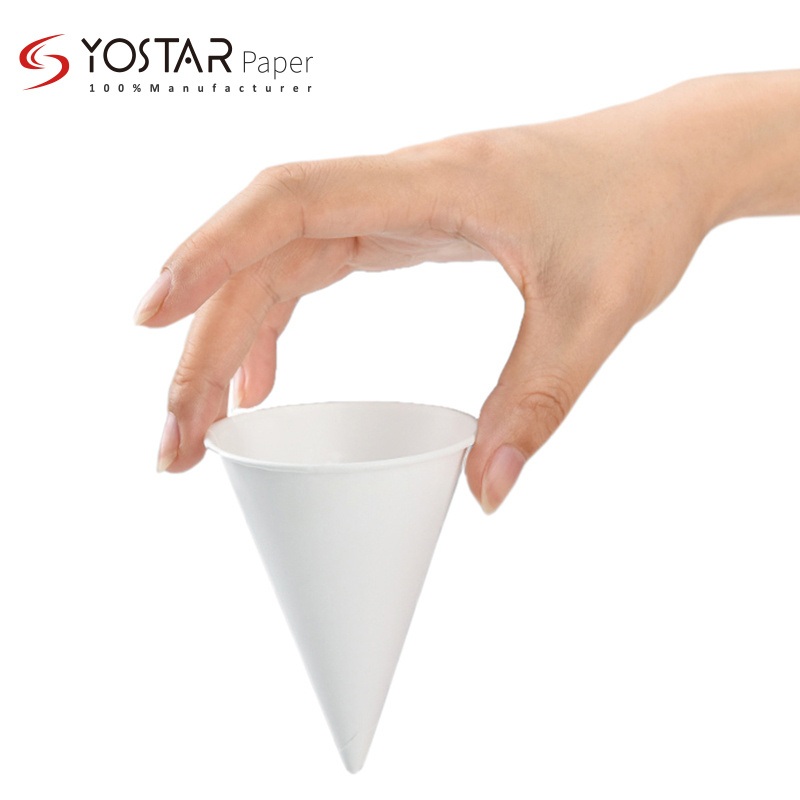 Factory Price Airport Disposable Cup/Cone Water Cup/ Paper Cone Paper Cup/Rolled Rim – Disposable Cup and Cone Cup