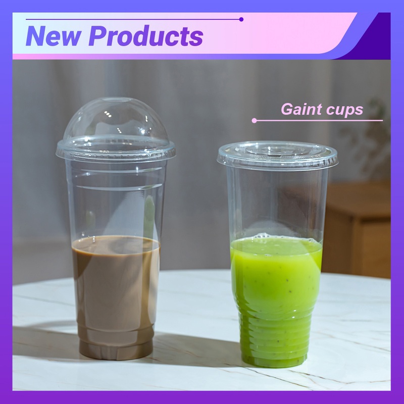 Factory Price New Product 32oz 920cc Gaint Beverage Recyclied Material RPET Cup – Plastic Cup and Beverage Cup