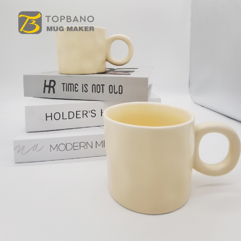 Instagram Irregular Unique Ceramic Coffee Cups Bone Porcelain Mugs for Home Office – Ceramic Mug and Custom Mug price