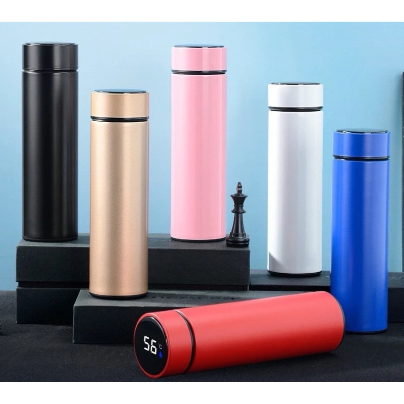 Intelligent Outdoor 500ml Stainless Steel Water Bottle Smart Thermo Reminder with LED Display Screen for Travel and Mugs – Stainless Steel Bottle and Bottle price