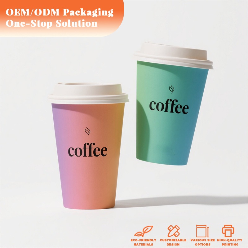 Premium Single-Wall Paper Coffee Cups High-Quality Durable Leak-Proof Design – Coffee Cup and Paper Cup
