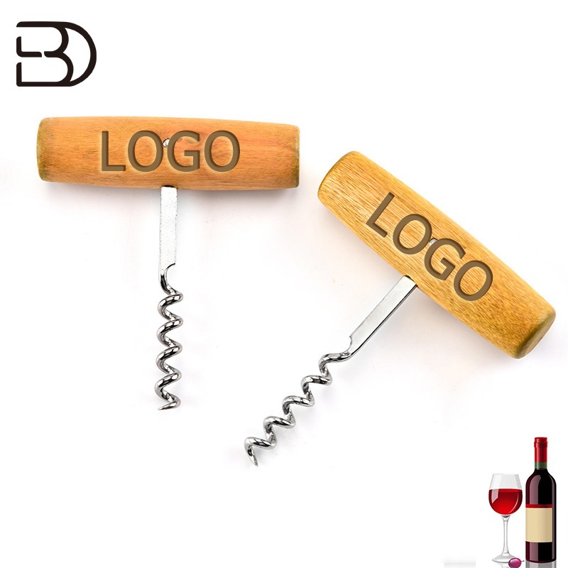 Travel Manual Corkscrew Wine Bottle Opener with Wooden Handle – Beer Opener and Bottle Opener price