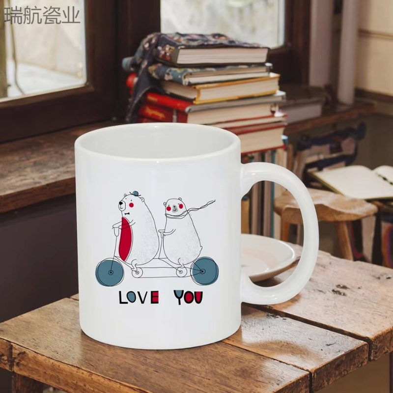 White Blank Sublimation Ceramic Mug, Custom Logo Sublimation Coffee Mug Sublimation Cup Porcelain Mug 3D Cups Cup Mug Kubki Do Sublimacji – Mug and Cup price