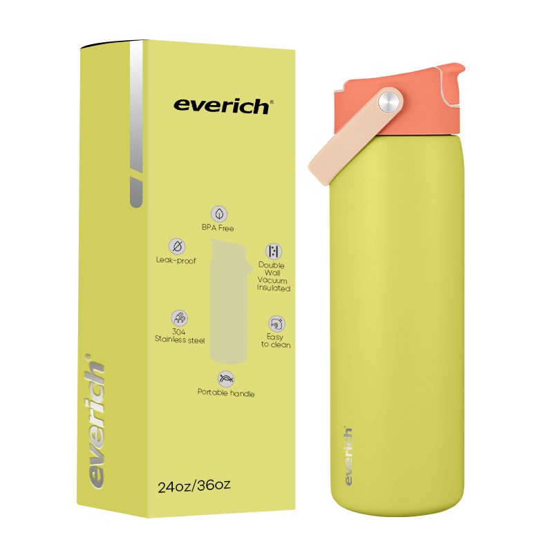 26oz Stainless Steel Water Bottle with Fip SIP and Handle Everich ODM Vacuum Flask Sports Bottle Double Wall Insulated Bottle – Water-Bottles and Stainless Steel Water Bottle price