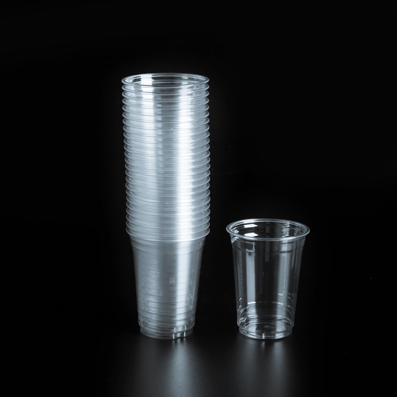 Custom Printed 10oz Logo Branded Takeaway Disposable Plastic Cups Clear Pet Cups – Plastic Cup and Disposable Cup price