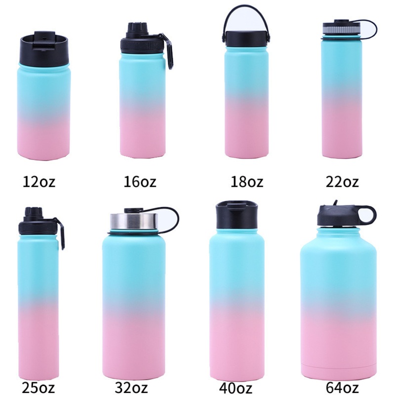 Multi Sizes Stainless Steel Sport Tumbler Insulated Vacuum Flask Sports Water Bottle – Vacuum Flask and Stainless Steel Bottle price