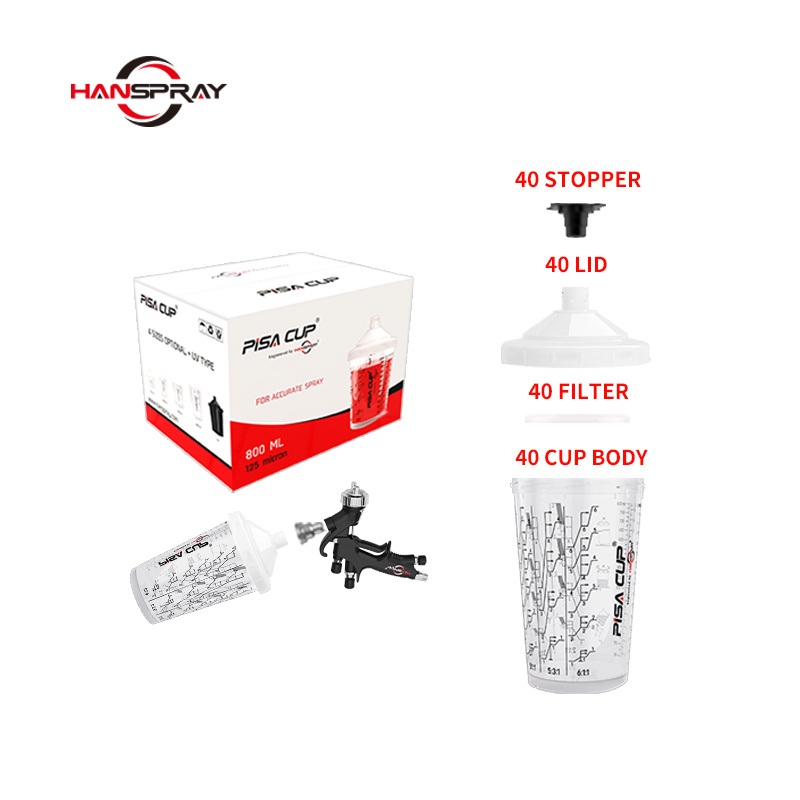 Paint Refinishing Sps Mixing Cups for Sale – Pisa Cup and Spray Gun Cup