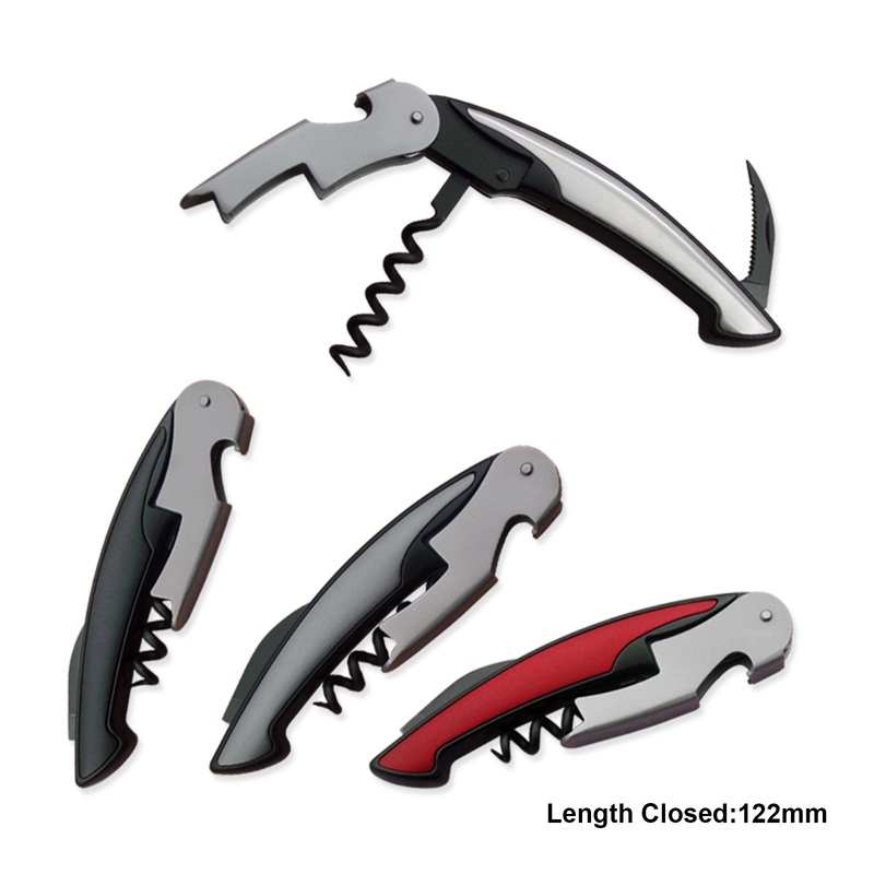 Waiter S Corkscrew with Anodized Aluminium Handle (#194) – Corkscrew and Wine Opener price