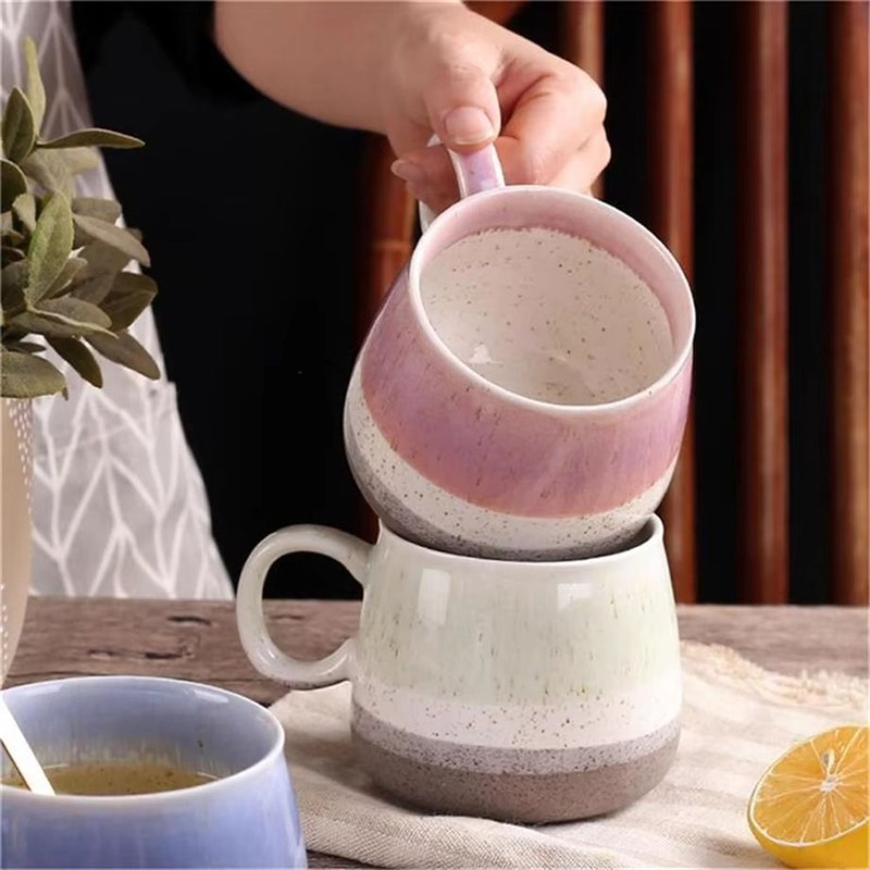2024 New Product Colorful Ceramic Mug Household with Tea Coffee Cup – Mug and Drinkware price