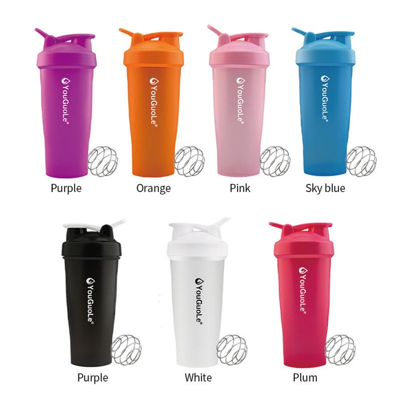 AMK Custom Logo Sports Water Bottle Gym Bottle Protein Shaker Bottle Drinkware – Promotional Gift Plastic Bottles and Custom LOGO Drinkware price