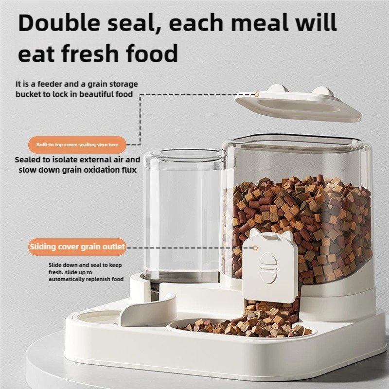 Automatic Pet Feeder and Water Dispenser Bowl for Cats and Dogs – Dog Basin and Water Dispenser Basin price