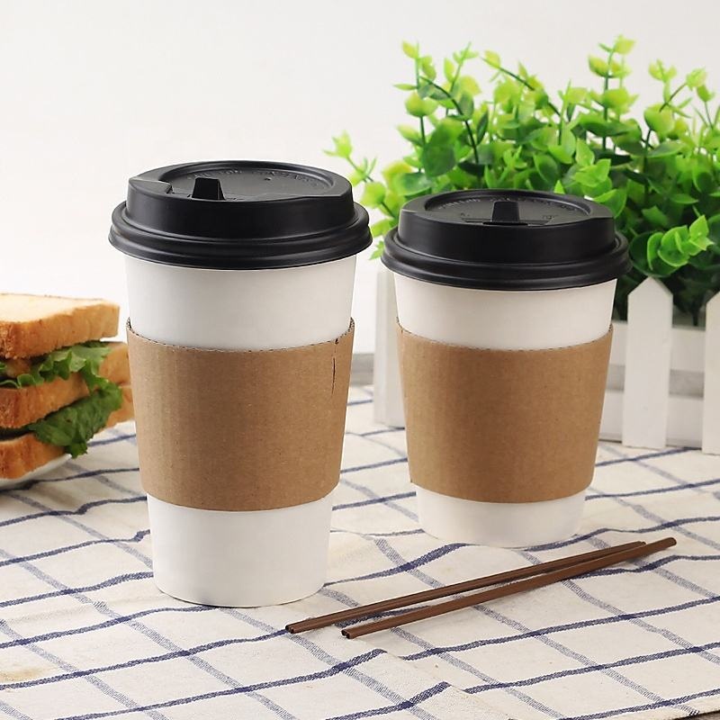 Disposable Printed Double Wall Paper Coffee Drinking Cup Paper PLA Cup – Double Wall Paper Cup and Plastic Free Paper Cups price