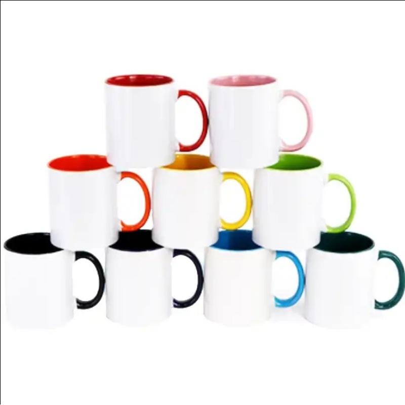 Porcelain Mug Customize Accept! Colorful Handle Ceramic Tableware Pure Glazed Coffee Cup Kitchenware Customized Color/Pattern/Logo/Design/Style/Shape – Ceramic Tableware Set and Japanese Ceramic Tableware price