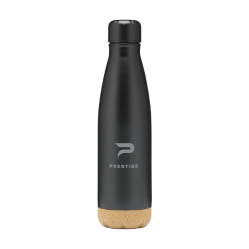 TOPFLASK CORK 470 ML DRINK BOTTLE in Black – Promise Promo